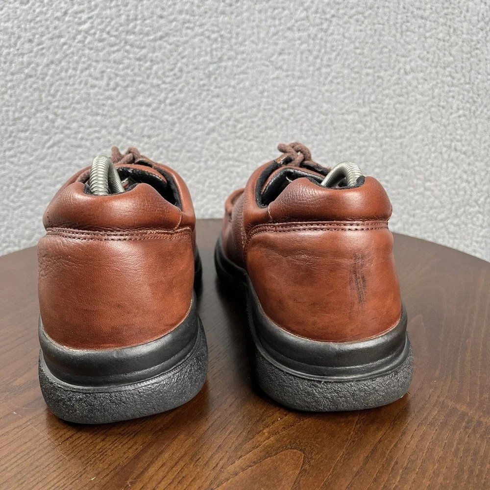 Dr. Martens‎ Shoes Mens Size 10 Brown Leather Moc Toe Work Utility Casual Oxford